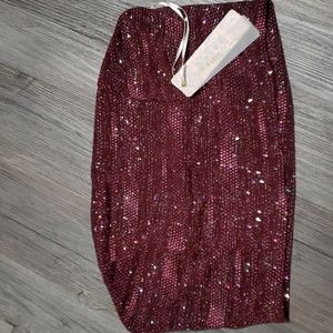 New! Iris American Style Designed in Los Angeles Tube Crop top